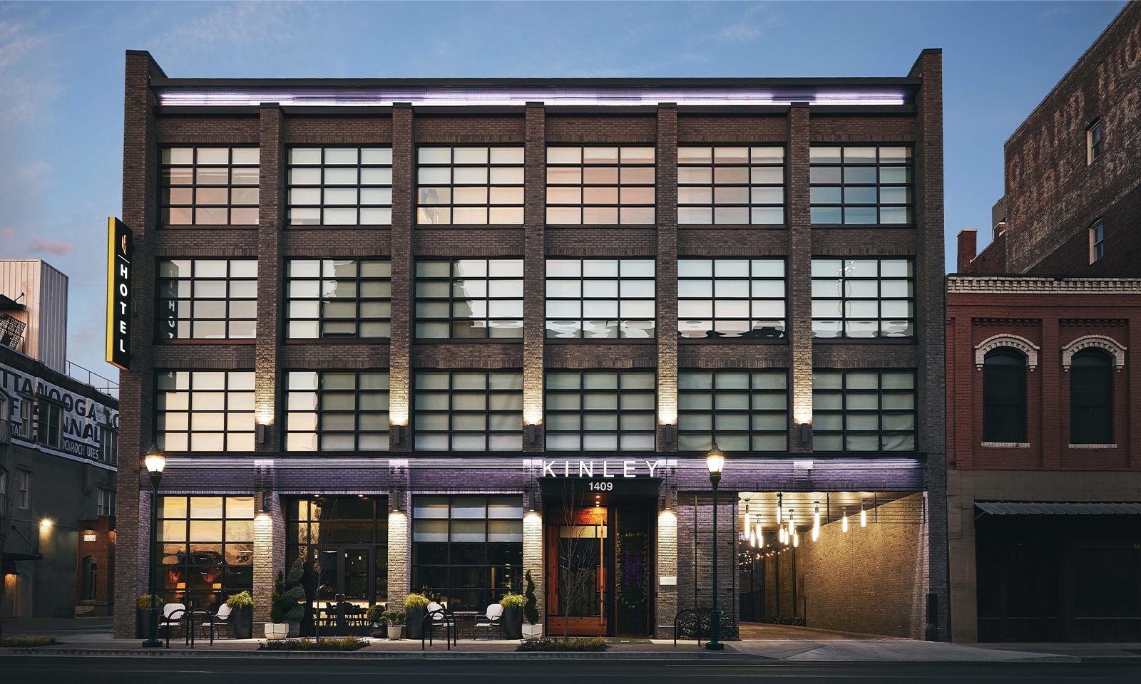 kinley hotels exterior