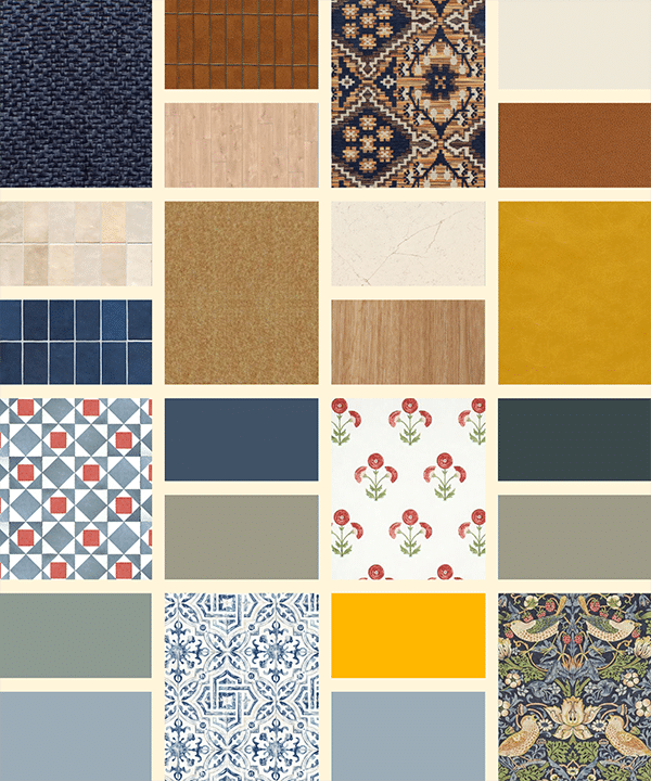 collage of design patterns